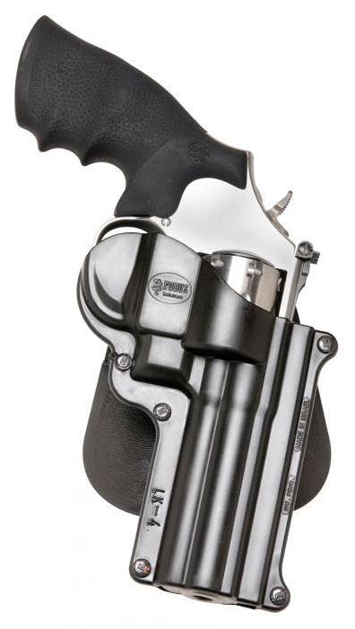 Fobus Standard Paddle Holster for S&W K Frame and L Frame, Black, Right Hand