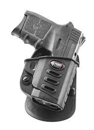 Fobus Evolution Series Paddle Holster for S&W Bodyguard 380 Black Right Hand