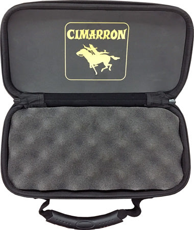 Cimarron Revolver Case Small Fits 3.5" to 5.5" Barrel Revolvers Black