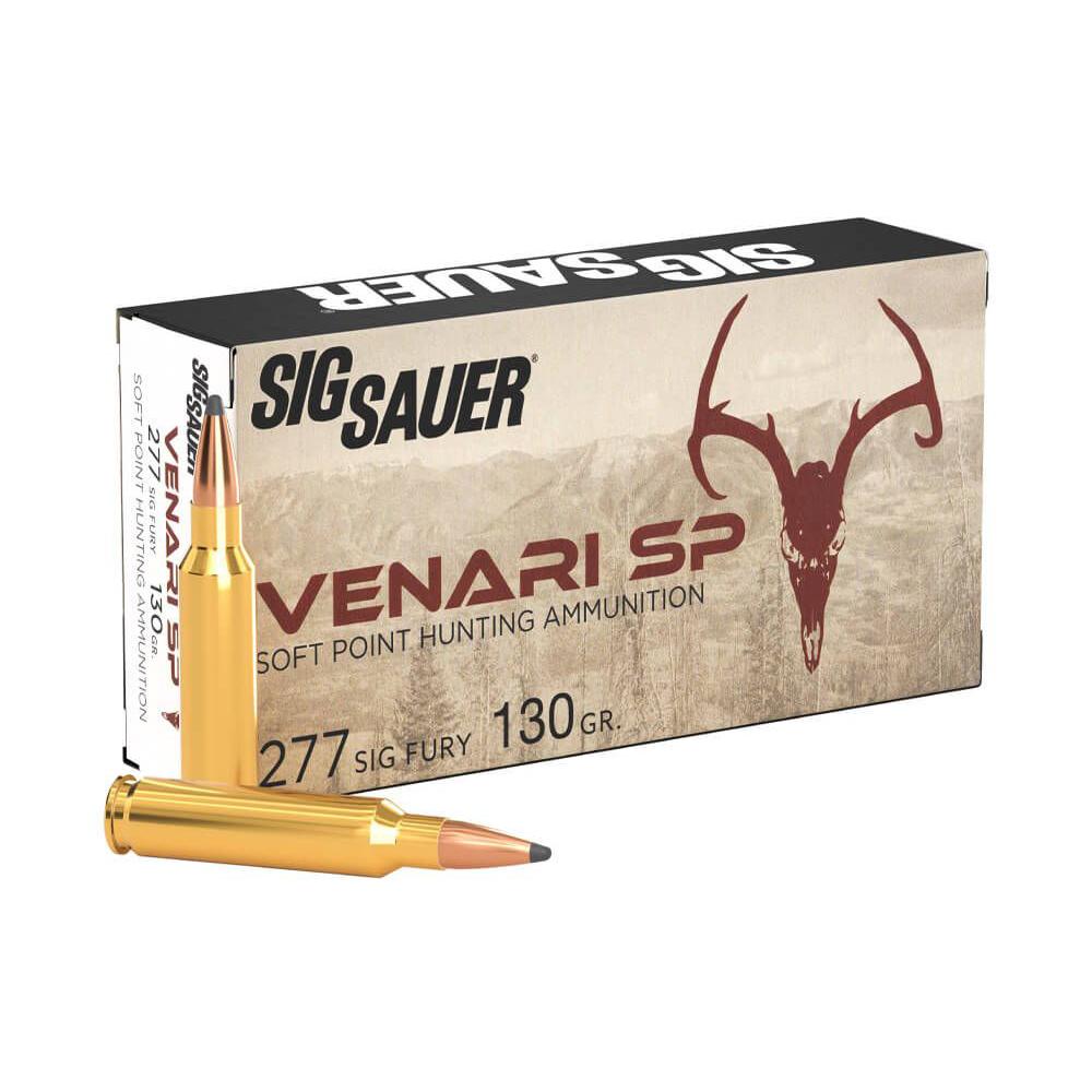 Sig Sauer V277SFSP13020 Venari Soft Point SP 130 Grain .277 Sig Fury