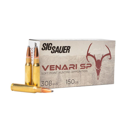 Sig Sauer V308SP15020 Venari Soft Point SP 150 Grain .308 Win / 7.62x51mm