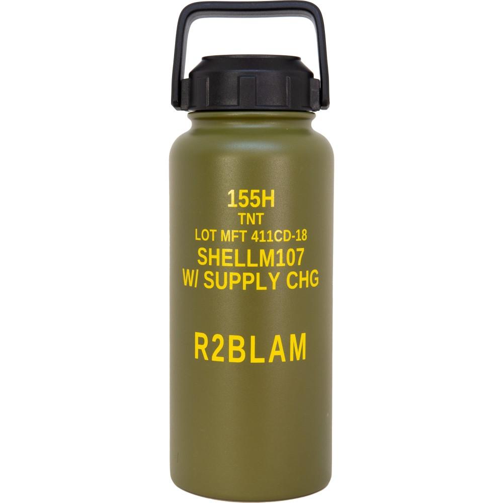 Mission First Tactical M107 155MM Howitzer Insulated Water Bottle 32 oz