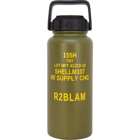 Mission First Tactical M107 155MM Howitzer Insulated Water Bottle 32 oz