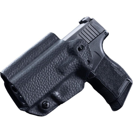 Mission First Tactical Leather Hybrid IWB/OWB Holster Sig Sauer P365-XMacro Black Ambi