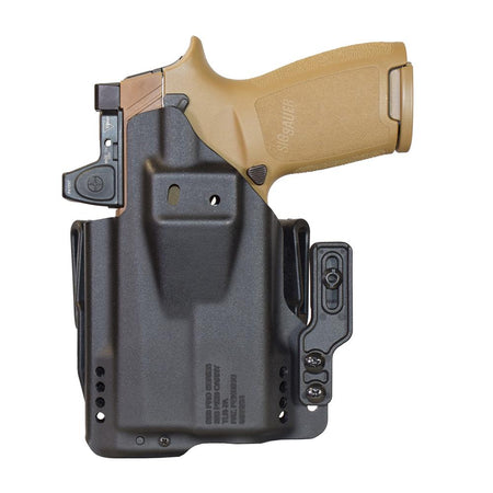Mission First Tactical Pro IWB Holster, Fits Sig P320 X Carry with TLR7, Kydex, Black, Ambidextrous H5-SIG-9-WL-7