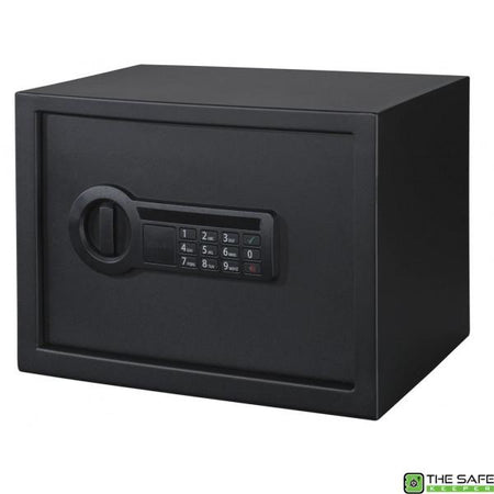 Stack-On Personal Safe with Alarm Electronic Lock and Foam Interior
