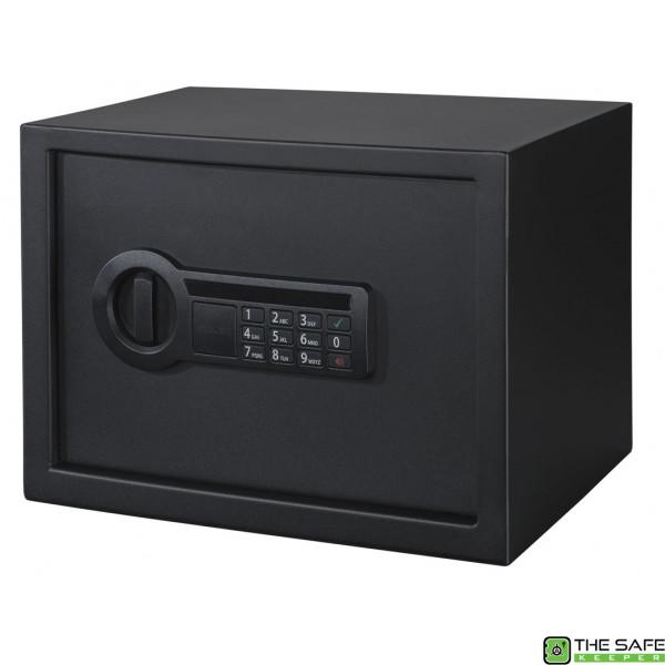Stack-On Personal Safe with Alarm Electronic Lock and Foam Interior
