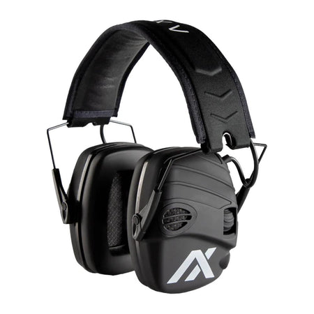 Axil TRACKR Electronic Ear Muffs 25dB Noise Reduction Black