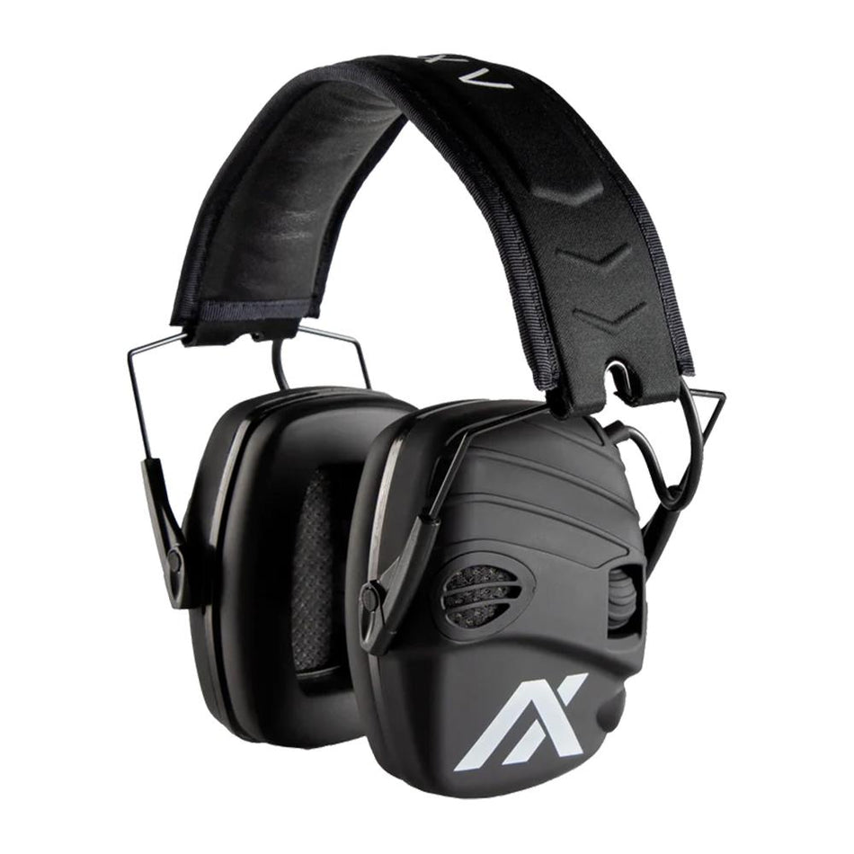 Axil TRACKR Electronic Ear Muffs 25dB Noise Reduction Black