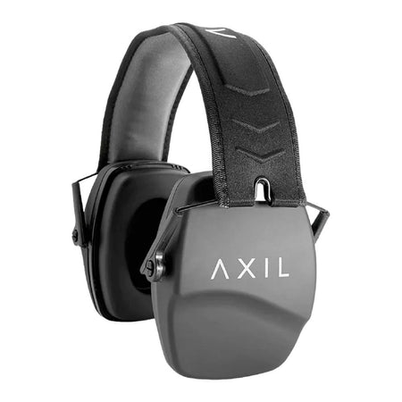Axil TRACKR Passive Ear Muffs 25dB Noise Reduction Black