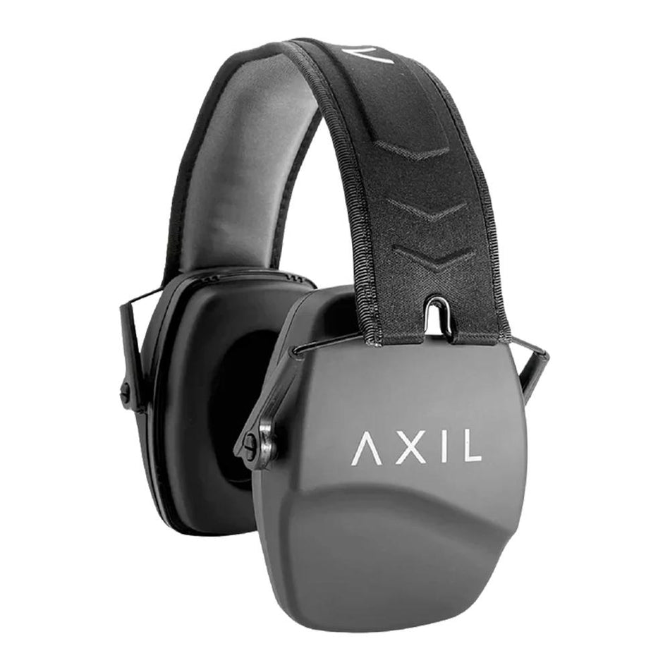 Axil TRACKR Passive Ear Muffs 25dB Noise Reduction Black