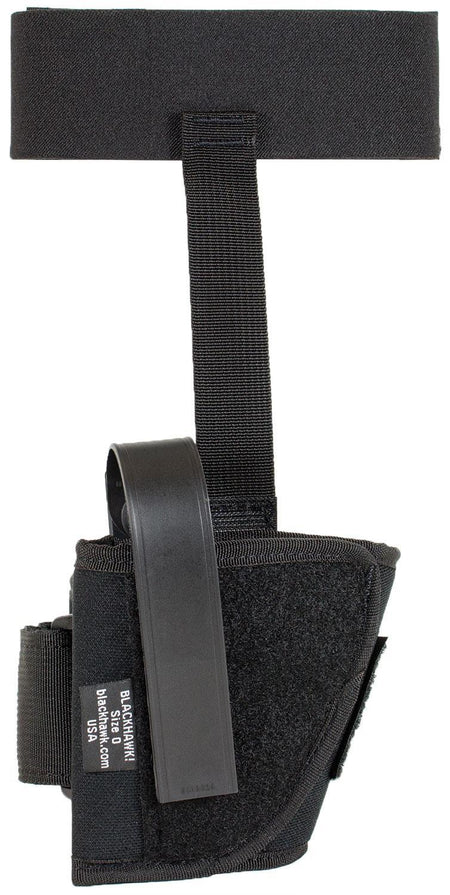 Blackhawk Ankle Holster Left Hand Black - Size 00