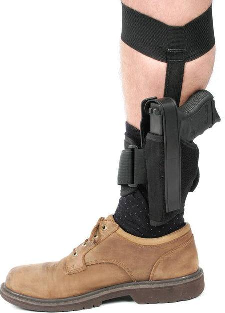 Blackhawk Ankle Holster Left Hand Black - Size 01
