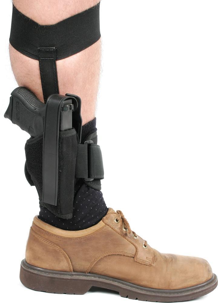 Blackhawk Ankle Holster Right Hand Black - Size 12
