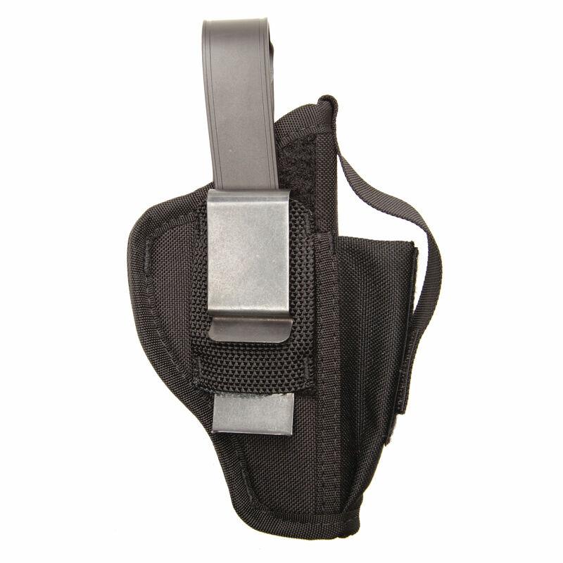 Blackhawk Nylon Ambidextrous Multi-Use Holster for 4" Barrel Medium DA Revolvers Black
