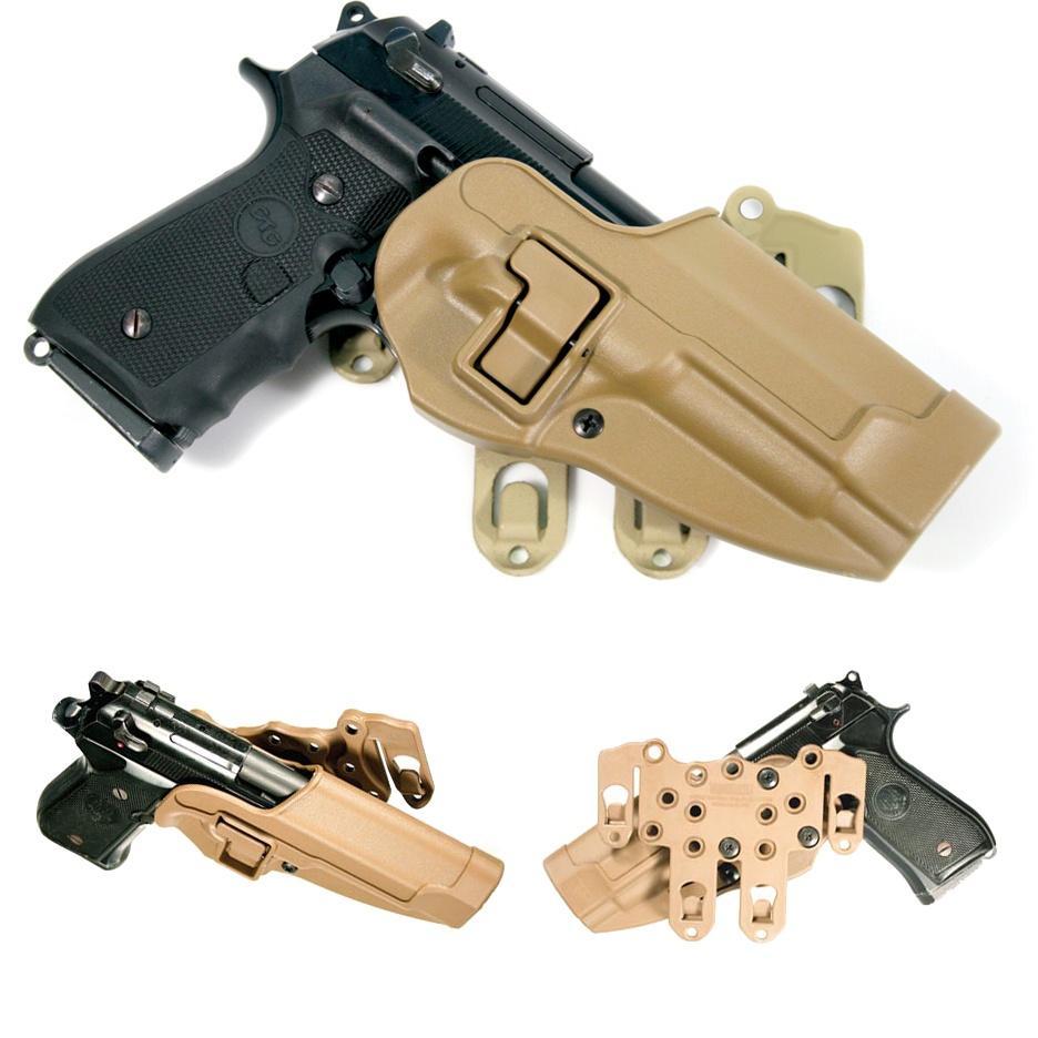 Blackhawk S.T.R.I.K.E. SERPA Holster for Beretta M9/92/96 Right Hand Coyote Tan