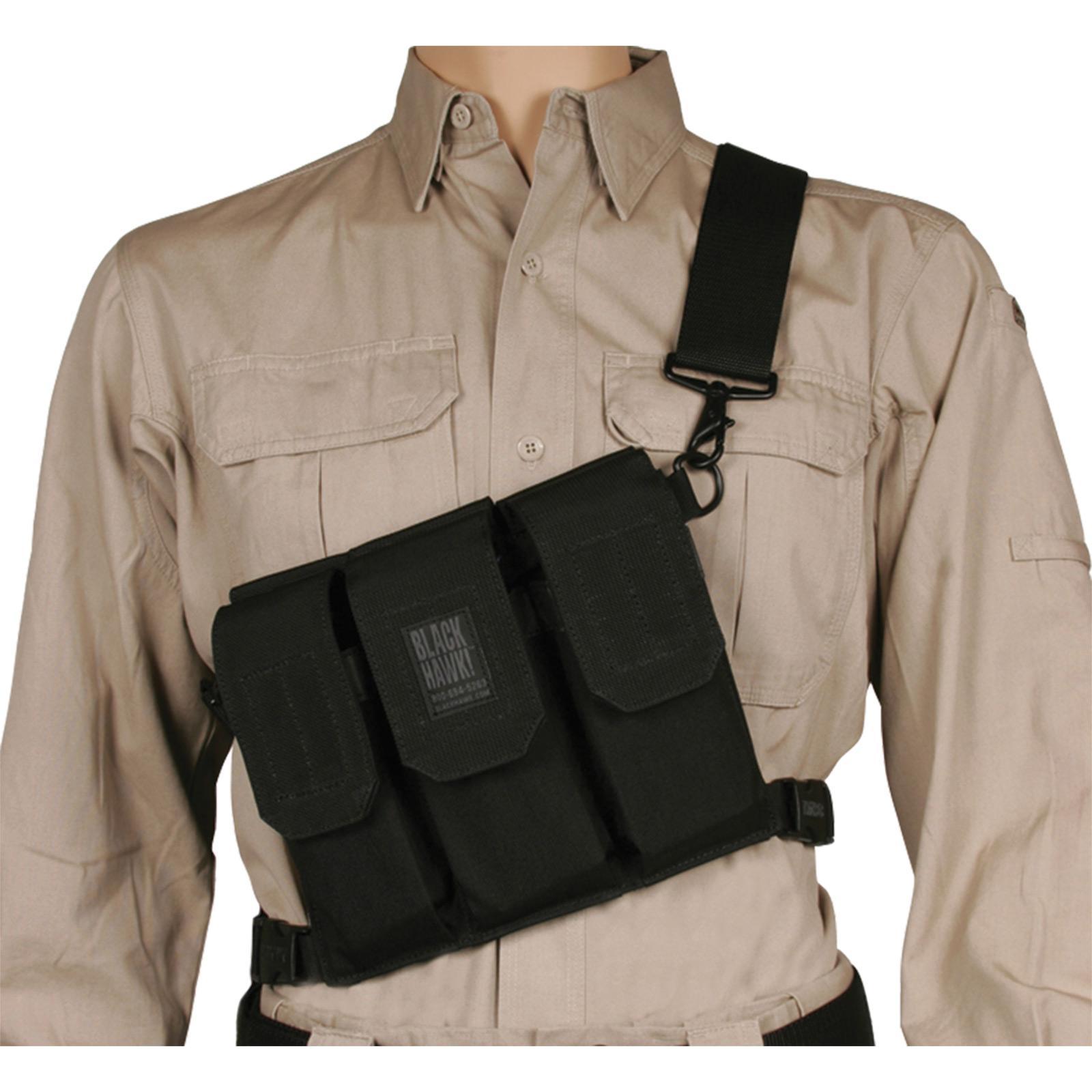Blackhawk SOS M16 Magazine Chest Pouch Shoulder Rig