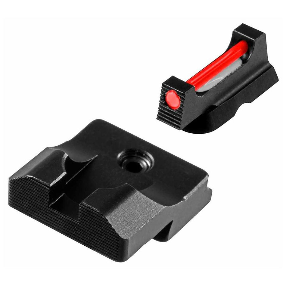Truglo Fiber Optic Pro Sight Set Red Front & Black Rear for Sig X5