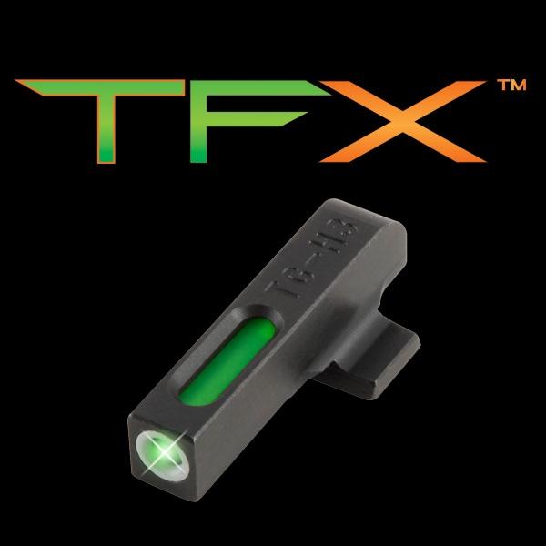 Truglo TFX Tritium/Fiber-Optic Sight for Beretta PX4 Storm (Excluding Compact) - Front Only, Green