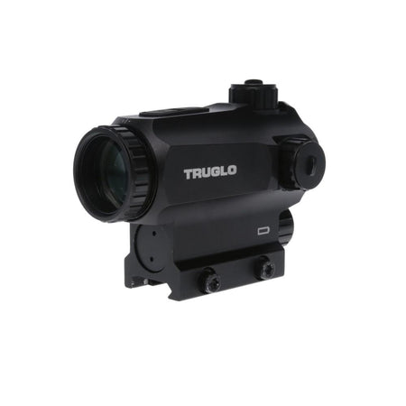 Truglo Prism Red Dot Sight 25mm 6 MOA Illuminated Reticle Black