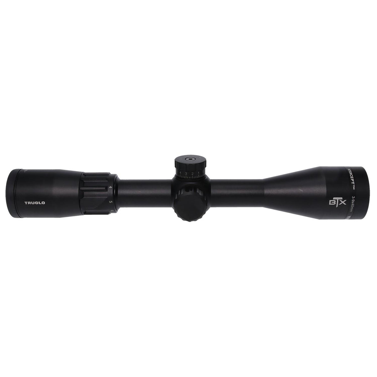 Truglo Intercept BTX Rifle Scope 3-9x40mm BTX Duplex Reticle