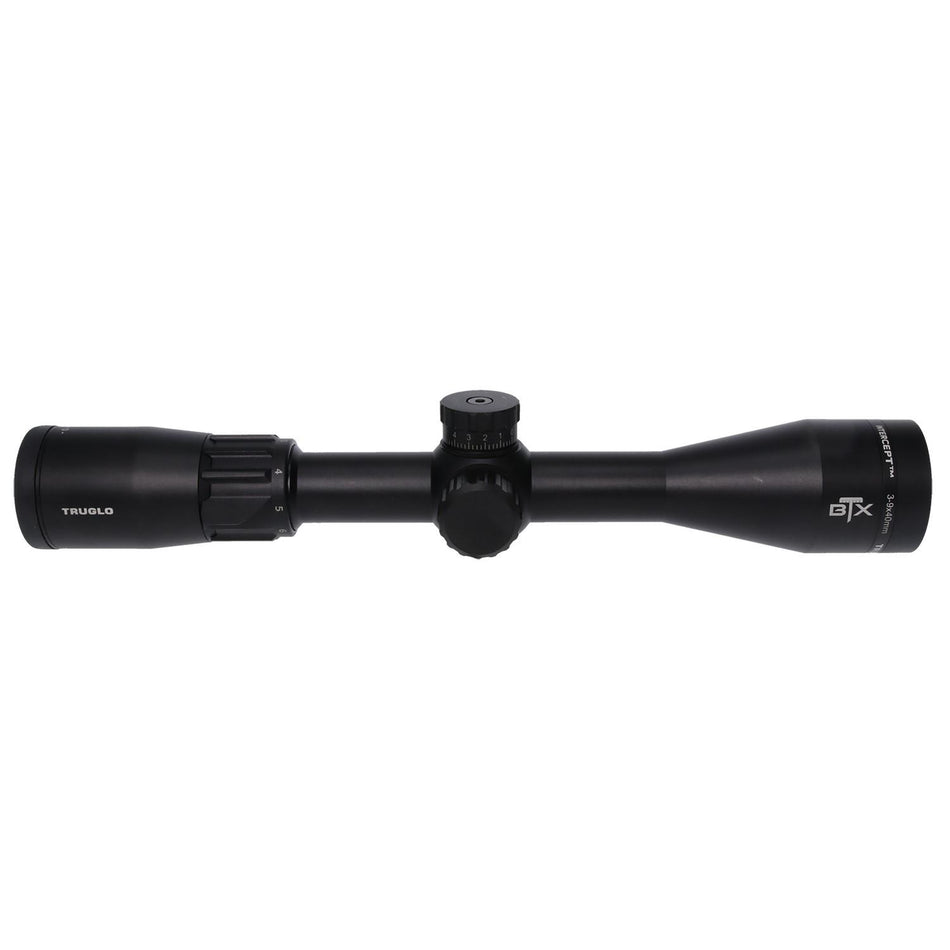 Truglo Intercept BTX Rifle Scope 3-9x40mm BTX Duplex Reticle