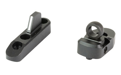 XS Sights Ghost Ring Sight with White Stripe Front, Fits Marlin/Ruger 336 and 1894 with Front Sight in Ramp, For Use with Lever Rail ML-0025-5