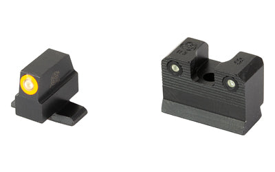 XS Sights R3D 2.0 Tritium Night Sight Set, Sig P320/P365/P226/P229, Suppressor Height, Orange Front Outline