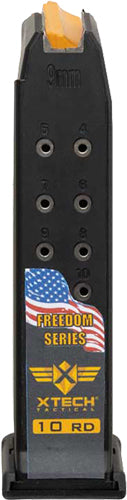 XTech Tactical Glock 19 9mm 10-Round Freedom Series Pistol Magazine