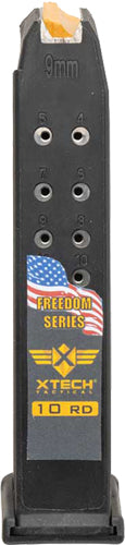 XTech Tactical Glock 17 9mm 10-Round Freedom Series Magazine 2-Pack