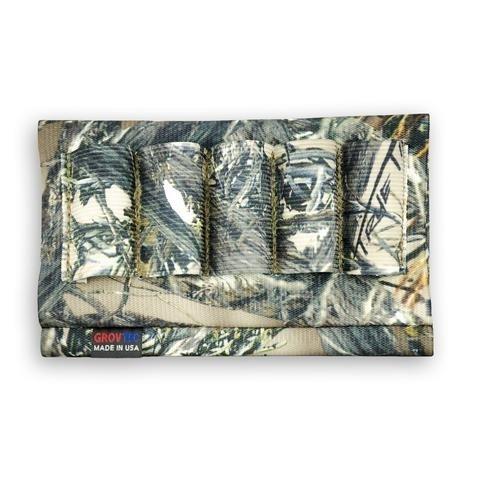 Grovtec Buttstock Cartridge Shell Holder for Shotgun Open Style TrueTimber Camo