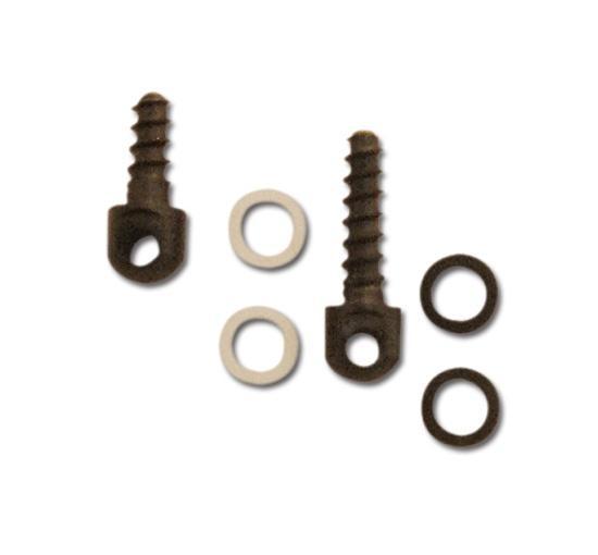 GrovTec Wood Screw Swivel Stud with 1/2" & 3/4" Spacers