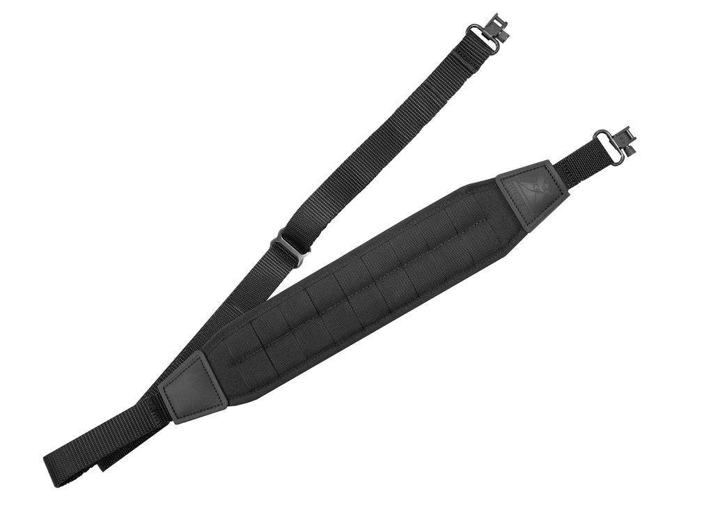 Grovtec MOLLE Padded Rifle Sling with Locking Swivels Black