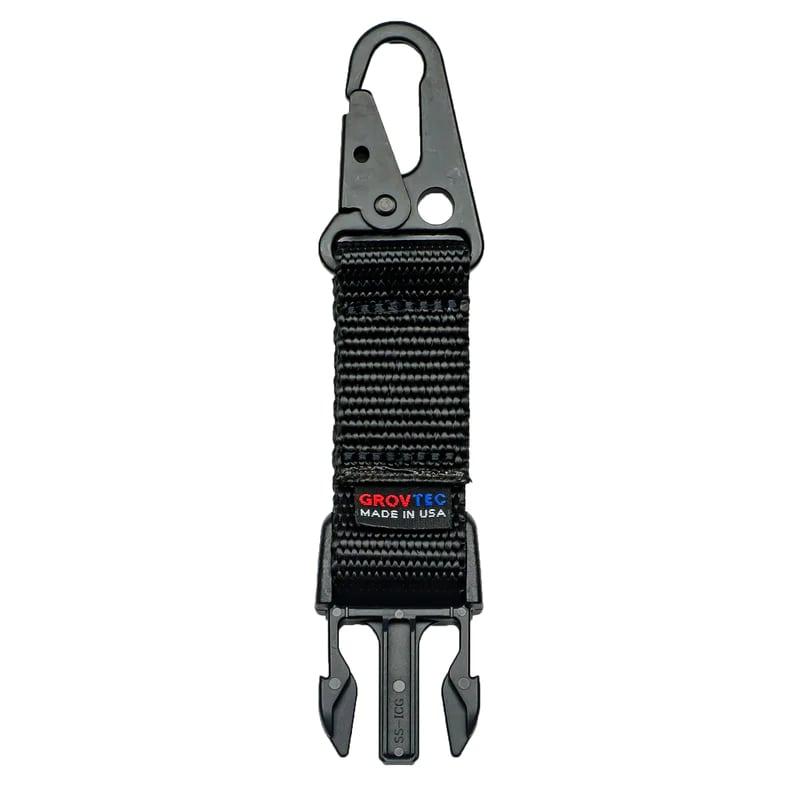 GrovTec Snap Hook Buckle Sling Accessory - Black