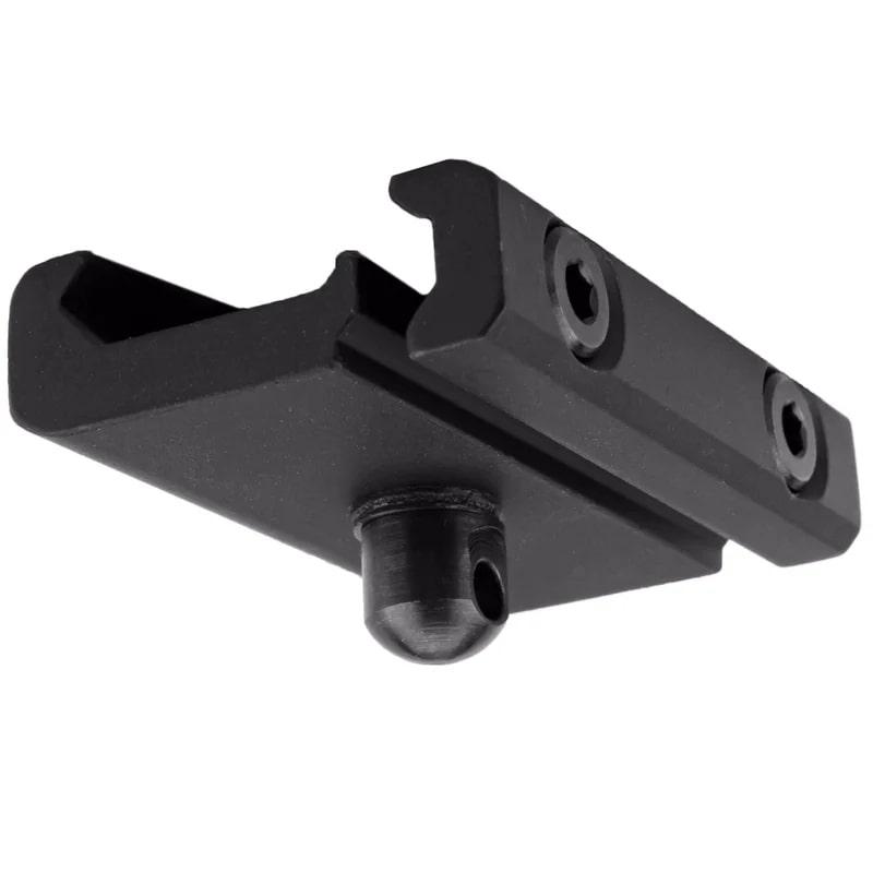 GrovTec Bipod Swivel Stud to Picatinny Rail Adaptor - Black