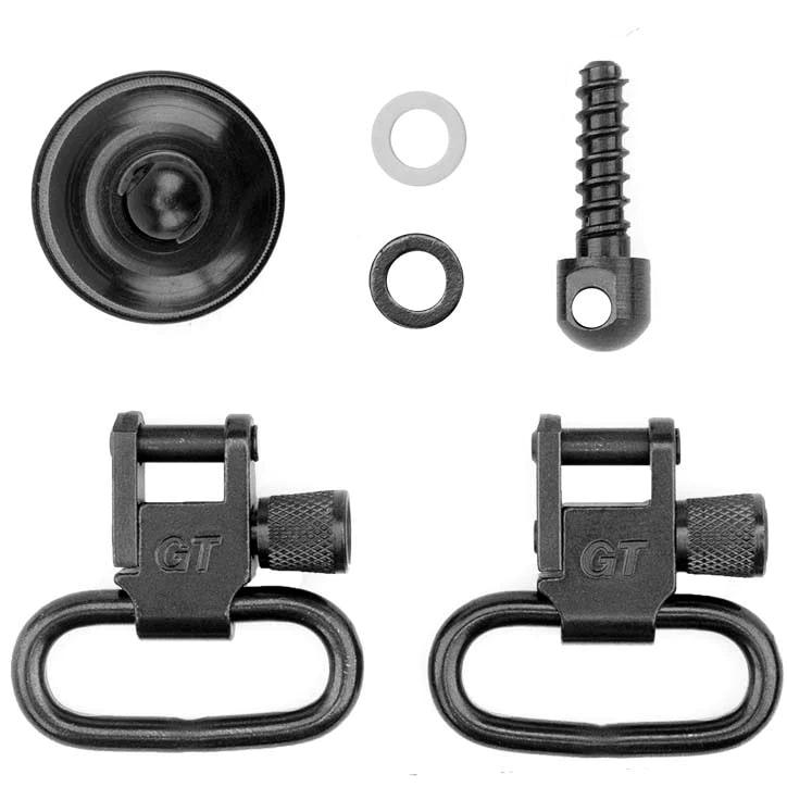 Grovtec Locking Swivel Set for Remington 870 Express 12 Gauge Shotgun Black