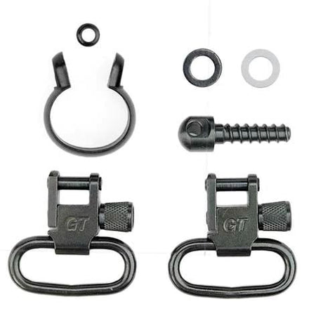 Grovtec Locking Swivel Set for Remington 760 and 7600 with Barrel Band Black