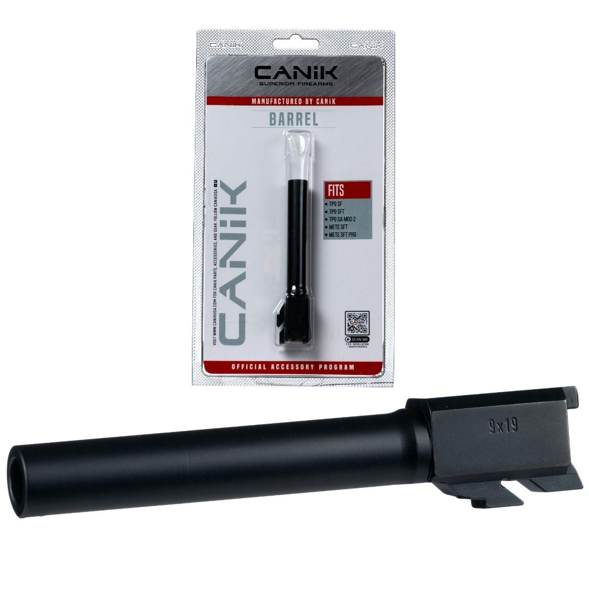 Canik Steel Drop-In Barrel for TP9 SF / SFT / SA Mod2 / METE Full Size 9mm Black