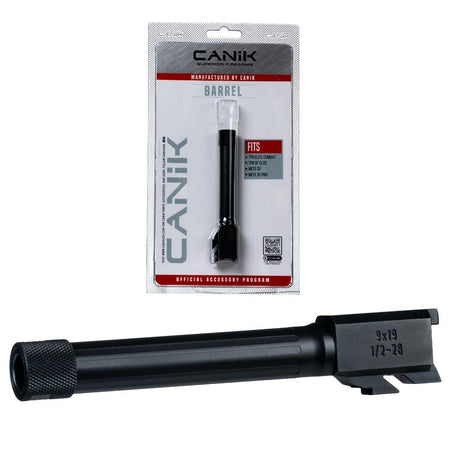 Canik Steel Drop-In Fluted Compact Barrel for Select 9mm Canik Pistols, Black