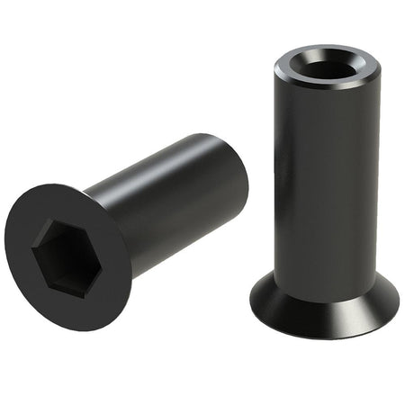 YHM Victra-12 Shotgun Suppressor Replacement Sleeve Nut Allen 12 Gauge 2-Pack