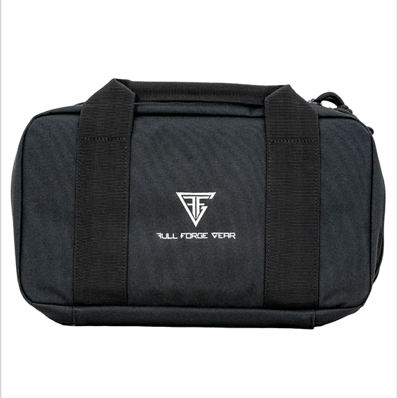 Full Forge Gear CAT-1 Single Pistol Range Case Black 600D Polyester