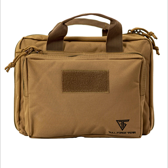 Full Forge Gear CAT-2 Double Pistol Range Case Tan