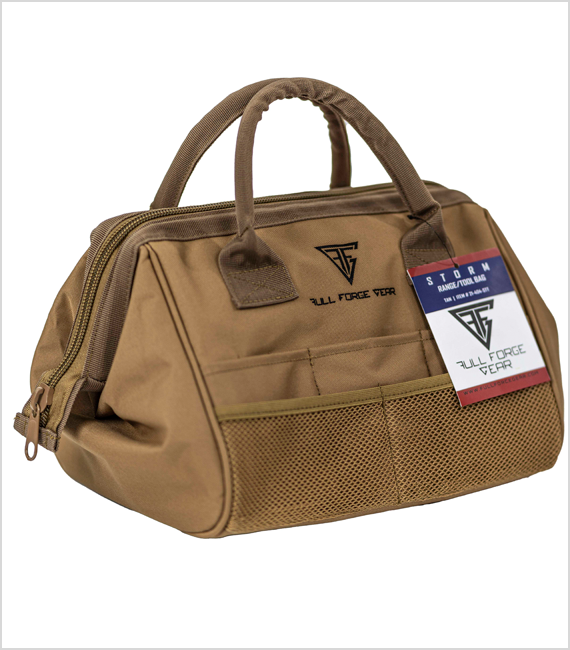 Full Forge Gear Storm Range Bag 9x12x9.5 Inch Tan