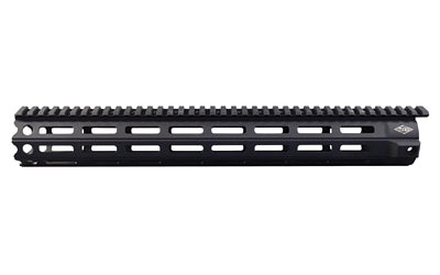 Yankee Hill Machine Co MR7 15" M-LOK Free-Float Handguard for AR-15, Extended T-Marked Top Rail, Black YHM-5318