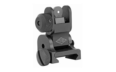 Yankee Hill Machine Flip Rear Sight, Picatinny Mount, 1/2 MOA, Co-Witness with M16/M4, Black YHM-9680