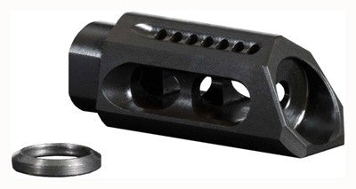 YHM Slant Muzzle Brake Compensator 6.8/7.62/9mm 1/2x36
