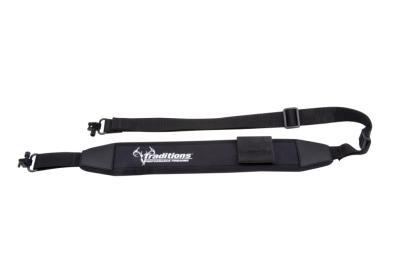 Traditions Neoprene Firearm Sling with Stretchable Holders and QD Swivels A1870