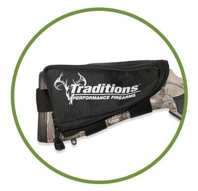 Traditions Rifle Stock Pack with Cheek Piece and Side Compartment