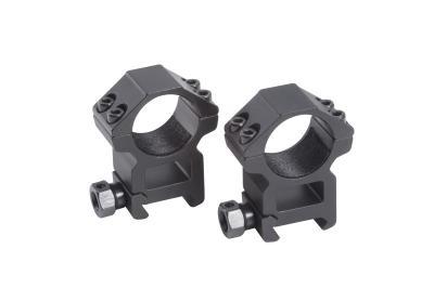 Traditions Tactical 1" High Scope Rings for Flattop AR - Matte Black