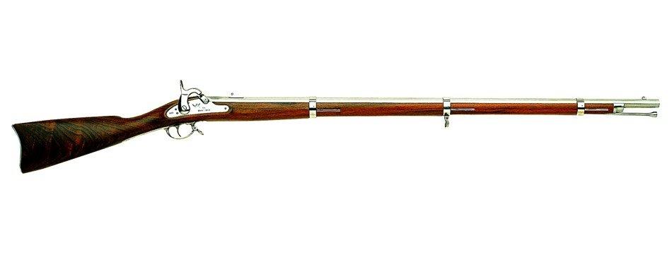Traditions 1861 Springfield Musket Build-It-Yourself Kit .58 Cal 40" Rifled Barrel
